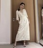 重磅渠道！is法式亚麻连衣裙  亚麻V领连衣裙  法式白月光连衣裙 商品缩略图1