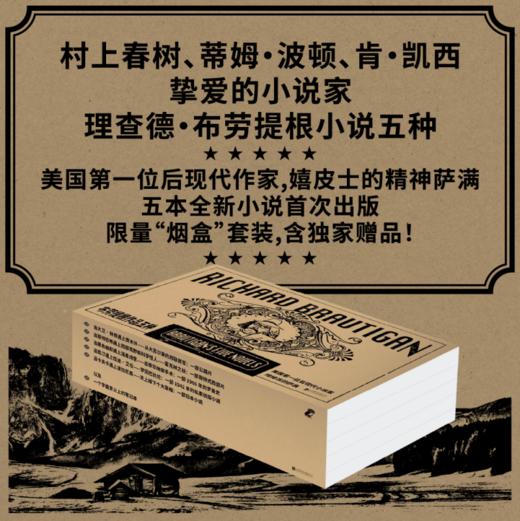 布劳提根作品五种：《从大苏尔来的邦联将军》《天上掉下个大草帽》 《去蒂华纳作手术》《梦回巴比伦》 《霍克林之妖》 商品图0