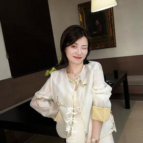 【部分现货】良木礼真丝外套（140693）