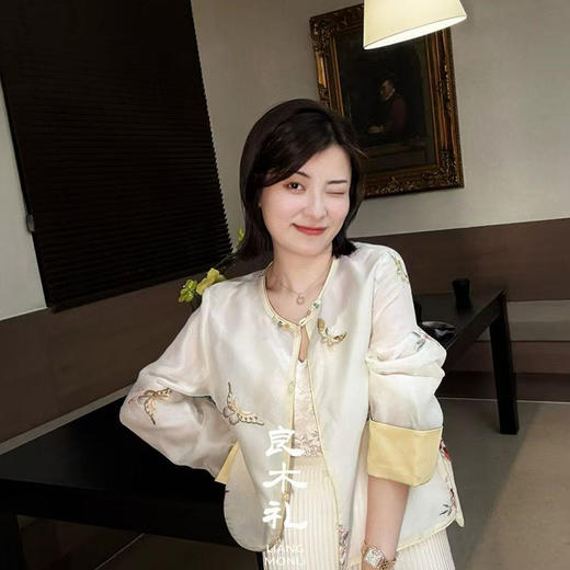 【部分现货】良木礼真丝外套（140693） 商品图0