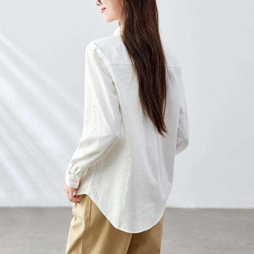 百媚生 纯棉气质女式衬衣51007 商品图3
