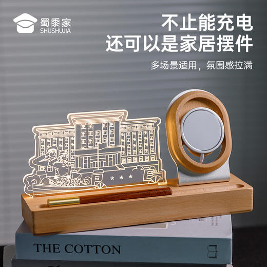 【实付满199送钥匙扣】【多功能充电摆件】创意工艺小夜灯 创意礼品礼物桌面装饰摆件 商品图5