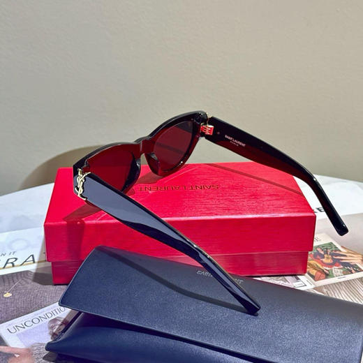 ysl 黑金 字母 m94 墨镜 商品图1