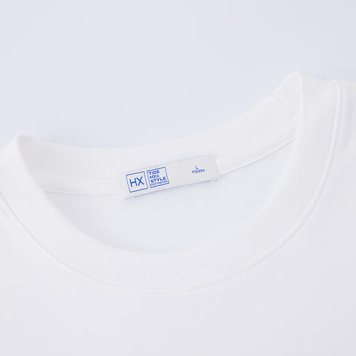 【断码清仓】HX 夏季圆领短袖合体T恤S102522151101/02 商品图4