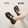 ZHR则则罗马凉鞋女2025新款夏季厚底增高猪笼鞋休闲百搭包头凉鞋 商品缩略图9