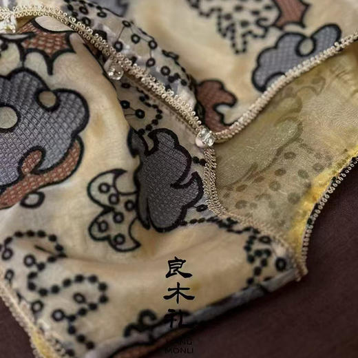 【预售7天】良木礼丝绸提花马甲（52023） 商品图4