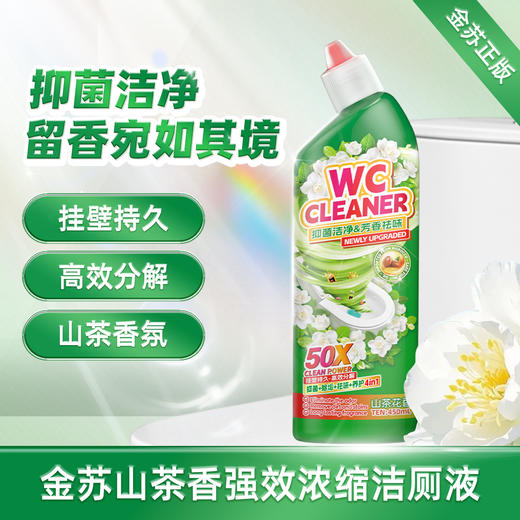 【洁厕灵马桶清洁剂】除垢洁厕液 洁厕精强力清洗除臭 高效分解细菌异味 商品图0
