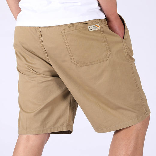 2025主推款纯棉短裤男纯棉休闲五分裤中年宽松爸爸裤男 商品图1