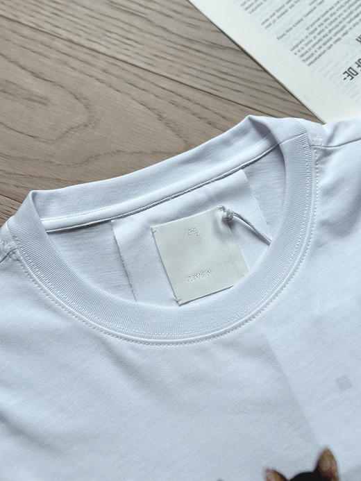 现货 THS-限时 G家 情侣款 可爱猫咪图案印花短袖T恤 QH462 商品图4