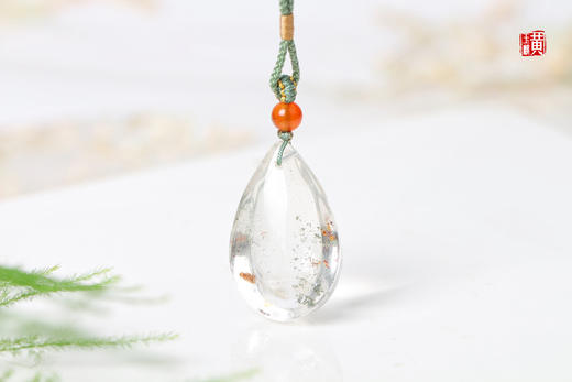 绿幽灵水晶吊坠  配精美挂绳 商品图5