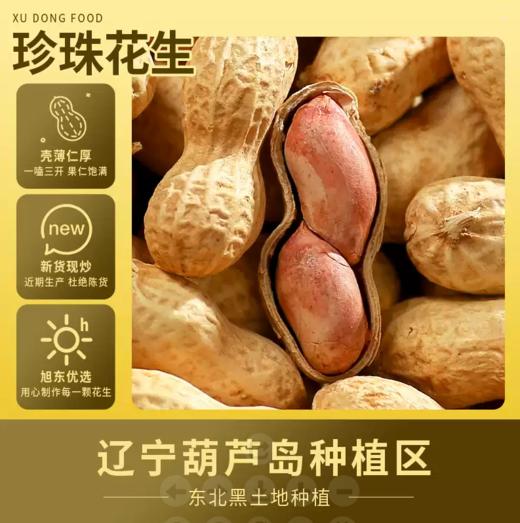33小包旭东百里挑一山核桃味花生 商品图1