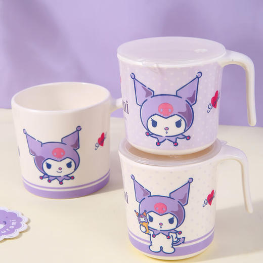 五和（WUHE）库洛米儿童餐具四件套卡通家用吃饭专用碗辅食碗  XHR 商品图3