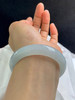 620067，55.2圈口，糯冰淡晴底正圈平安镯，底色清爽，水润细腻 商品缩略图5