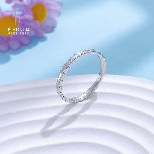 【限时8.8折】【线上铂金馆】PT950 #固口戒指 【国际铂金协会  精品】铂金实心蛇骨戒圈戒条戒线戒（面宽约1.7-2.1mm）(BJZ00210)预售产品下单后不退款不退货不换货不补差价) 商品图0