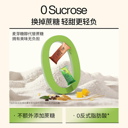 轻食兽 三层高纤蛋白棒（北海道抹茶牛乳/香芒布朗尼）180g 商品图2