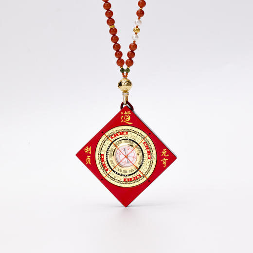 [金饰] 五行喜火 南红喜气小罗盘 商品图5