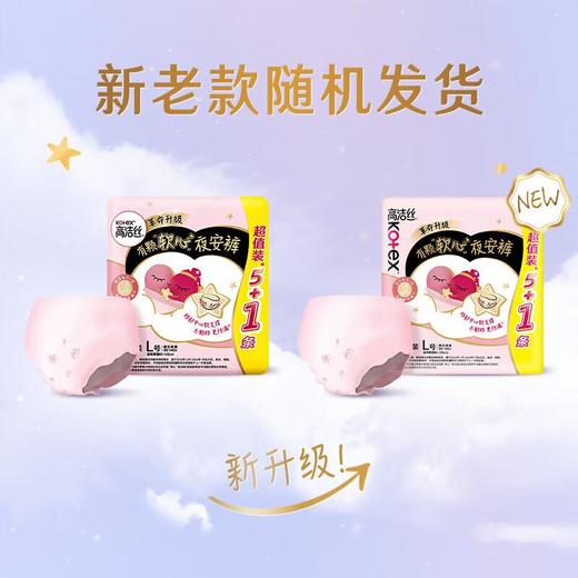 高洁丝高洁丝经典系列夜安裤M/L号5片+送1片 商品图2