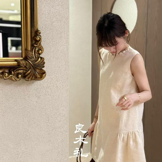 【预售7天】良木礼亚麻背心裙（26267） 商品图0