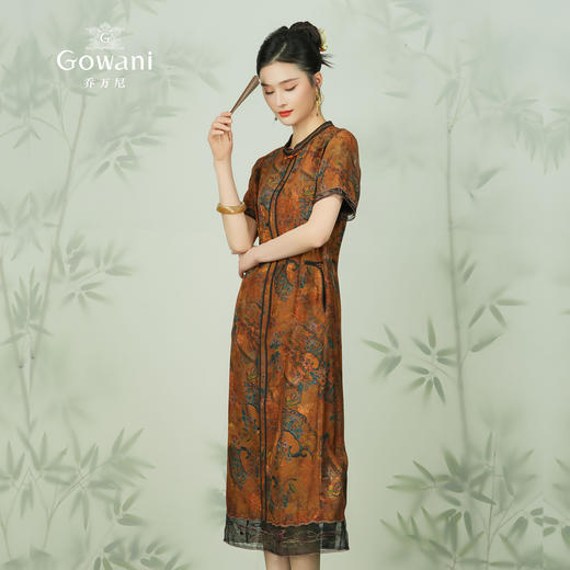 乔万尼真丝连衣裙女夏季新款30mm重磅EF2E338 商品图2