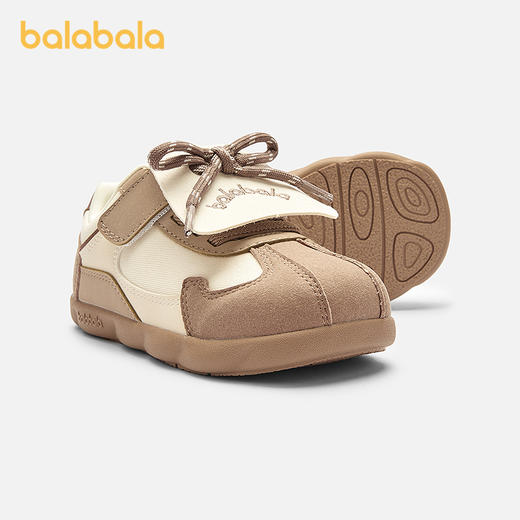 【商场同款】巴拉巴拉宝宝稳步鞋男童婴儿鞋2025秋新款阿甘鞋复古 商品图1