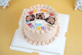 卡皮吧啦主题蛋糕