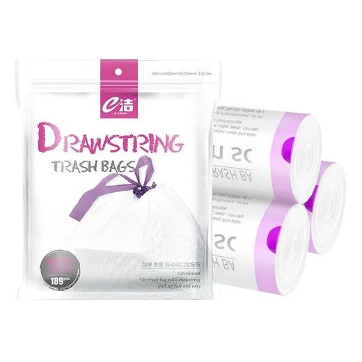 手提抽绳垃圾袋 商品图2