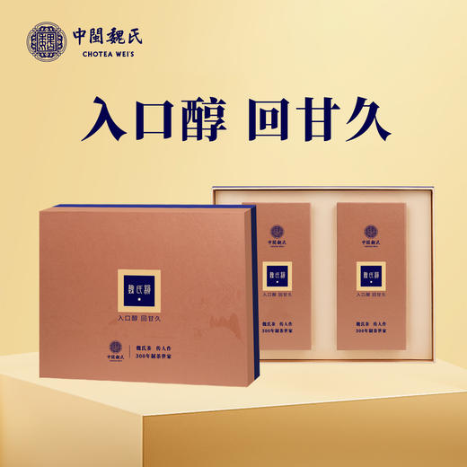 中闽魏氏 魏氏韵一星 传统铁观音 入口醇 回甘久 传统铁观音 正宗安溪铁观音 255克(7.5X34泡) 商品图0