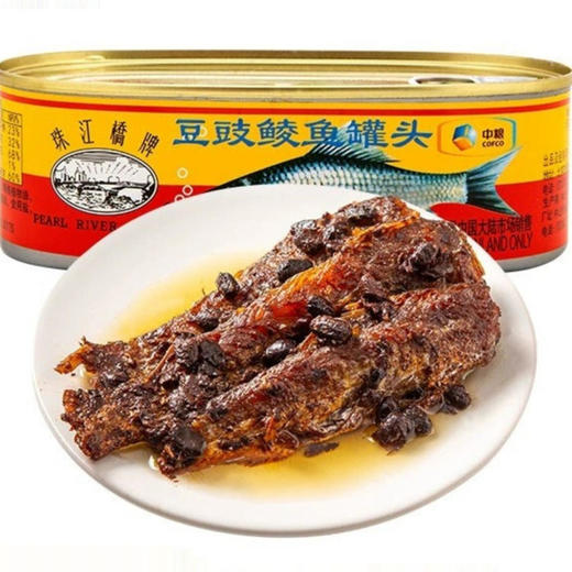 中粮珠江桥牌豆豉鲮鱼罐头207g（6951025301044） 商品图0
