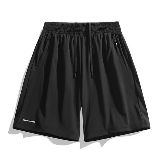 百媚生 冰丝运动短裤女季大码速干五分裤25101 商品图9