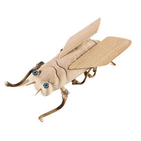 竹编小动物（蝉）