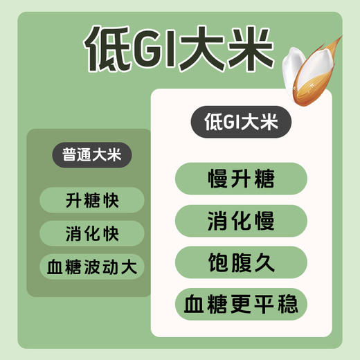 敉谷屋低GI大米东北粳米健身减肥控糖 商品图2