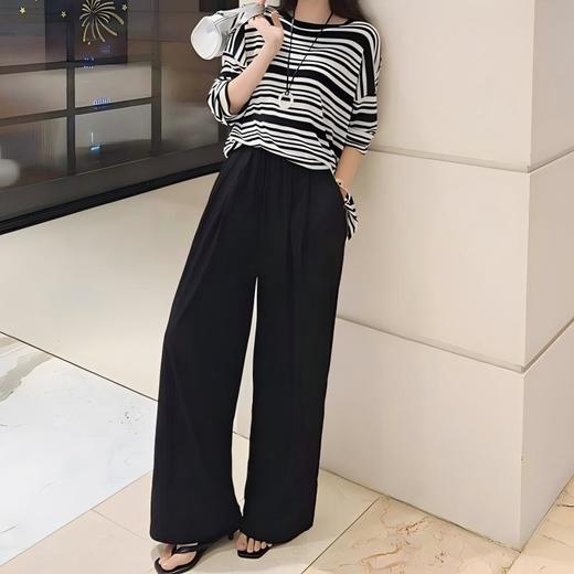 Beau Muse慵懒肌理山本休闲长裤【3-5天发货】 商品图9