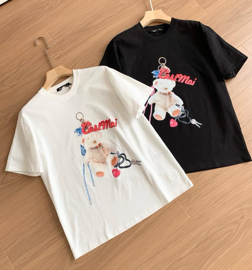 MO*CO剪标印花短袖T恤052407 商品图4