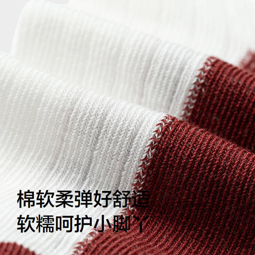 【商场同款】巴拉巴拉女童袜子秋新品儿童中筒学生袜不勒脚三双装 商品图3