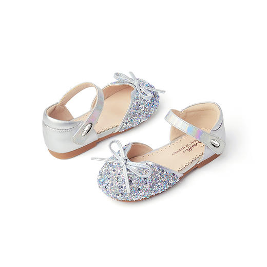 Snoffy斯纳菲女童半凉鞋2024夏季儿童防滑软底公主鞋宝宝凉鞋BD65607★ 商品图4