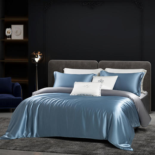 万事利“湖光秋月”真丝四件套 商品图5