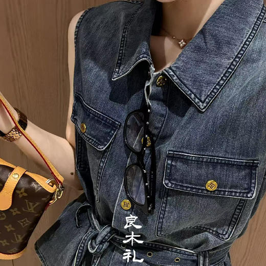 【现货】良木礼牛仔套装裙（腰带）（10221） 商品图2