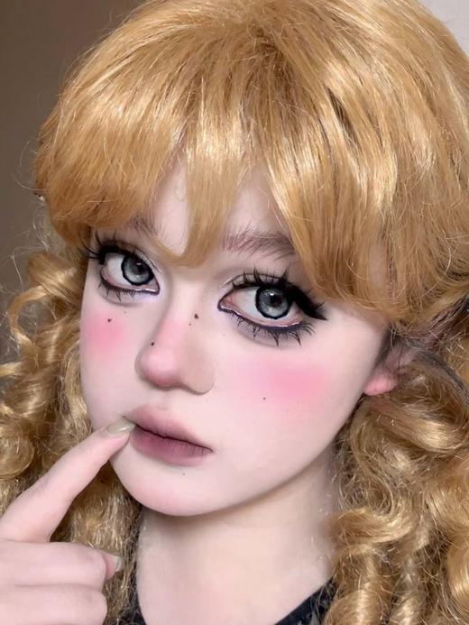 piggyoo 半年抛 荒诞黑胶 直径14.5mm着色14.2mm 商品图4