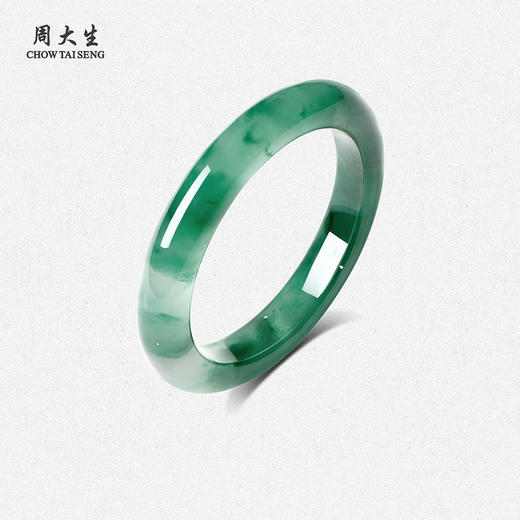 周大生素玉玉髓手镯女款镯子婉约气质设计新中式送妈妈礼物 商品图8