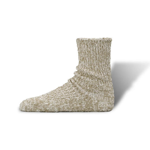 DECKA Textured Cotton Socks 日本制特殊纹理编织男女中筒袜 商品图1