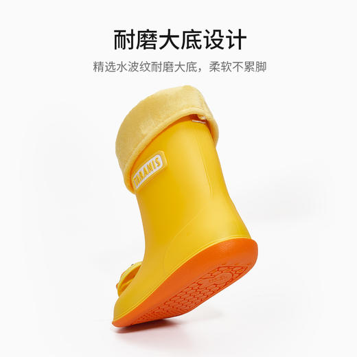 泰兰尼斯小童段舒适防滑儿童雨鞋T10X5A7339 商品图4