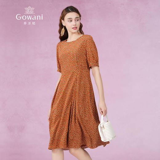 乔万尼真丝连衣裙女重磅桑蚕丝夏季新品EF2E318 商品图1