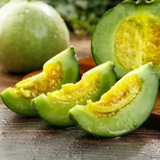 新鲜水果 脆甜爽口绿宝甜瓜香瓜4.5元/斤   3斤装（称重退差，多退少补） 商品图2