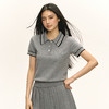 Ariseism 美式复古POLO衫女夏季新款翻领上衣 商品缩略图3