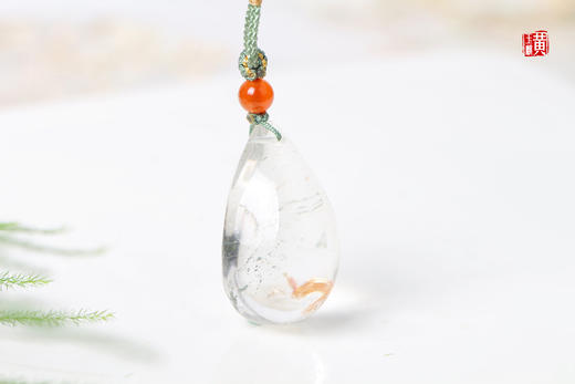 绿幽灵水晶吊坠  配精美挂绳 商品图6