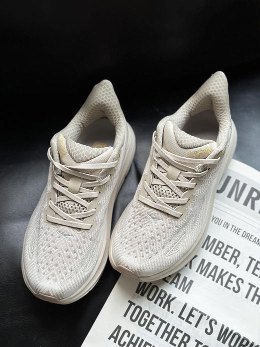 现货 THS-无 Hoka克里夫顿9  工程网布运动鞋 8色 QZ109 商品图3