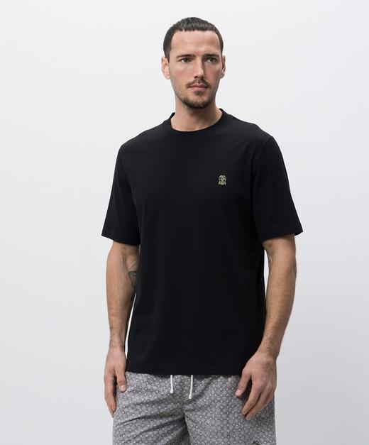 B.C 经典小标 丝光双面平纹 圆领短袖T恤 TX501 商品图1