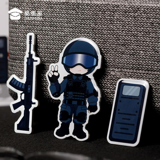 【实付满199送钥匙扣】【特J组合冰箱贴】蜀黍元素冰箱贴创意日用磁吸贴礼盒装送礼 商品图8