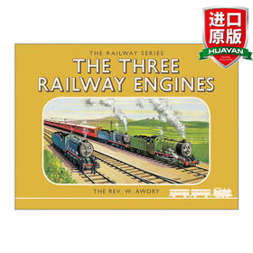 英文原版 托马斯小火车精装绘本 铁路系列 三个火车头 The Railway Series The Three Railway Engines 英文版 进口英语原版书籍