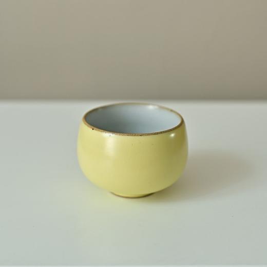 「景德镇纯手工粗陶手作汝窑黄开片釉罗汉杯」功夫茶器主人杯茶杯 商品图2